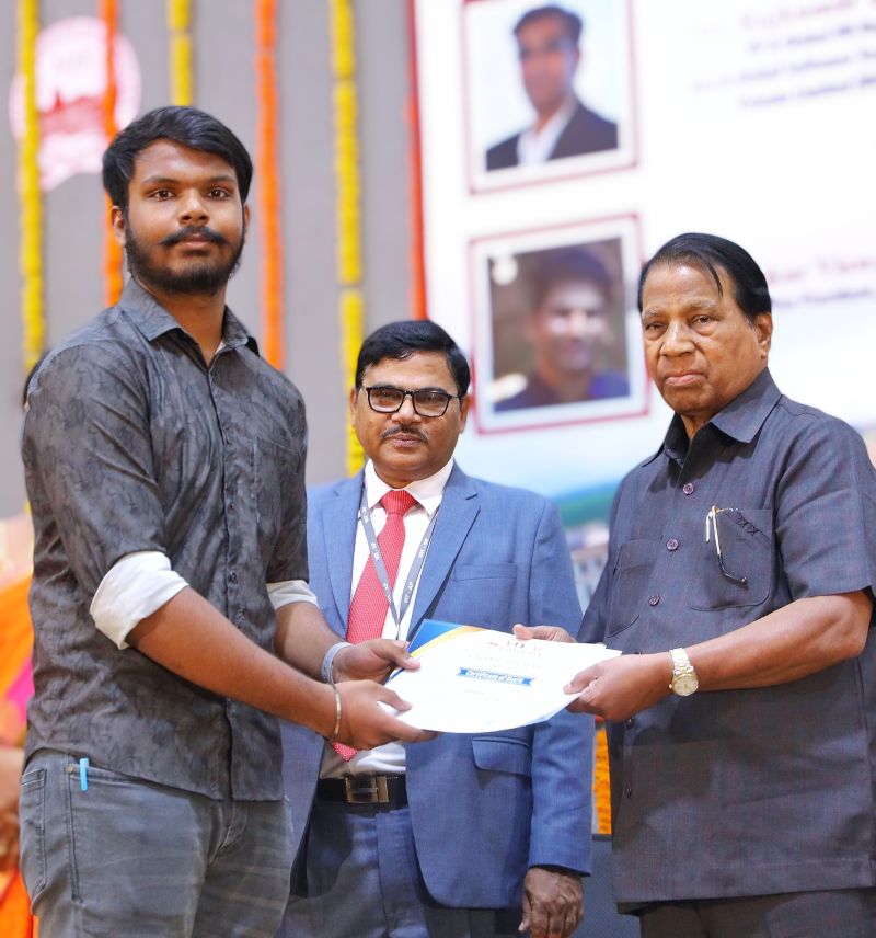 Top CGPA Award - 9th Rank